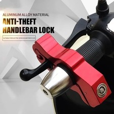 Motorcycle Handlebar Brake Lever Lock Anti Th...