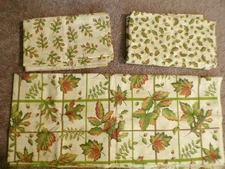 Oakhurst Textile Signature Classics Fall Autumn Colored Trailing Leaves & Acorn