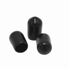 0.24 in Black Protective Dust Cap for SMA Connector