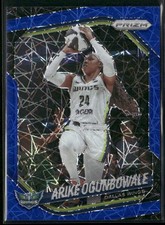 2025 Panini Prizm WNBA #73 Arike Ogunbowale Blue Velocity Prizms