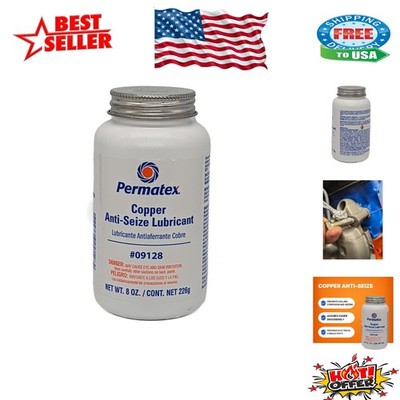 Copper Anti-Seize Lubricant, 8 oz - High Temp Protection for Vehicles