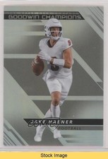 2022 Upper Deck Goodwin Champions Platinum Rainbow Jake Haener #P32 READ uk2