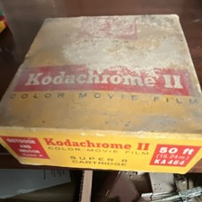 Kodak Kodachrome II KA464 Super 8 Color Movie Film Cartridge 50 ft