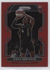 2022 Panini Prizm WNBA Red Prizm 40/199 Aisha Sheppard #105 3g2