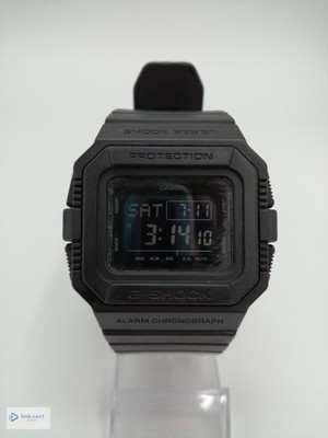 CASIO G-SHOCK DW-D5500BB Men's Digital Watch Black Rubber Band