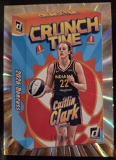 Caitlin Clark 2026 Donruss WNBA Crunch Time Halo Laser /99 #14 Indiana Fever