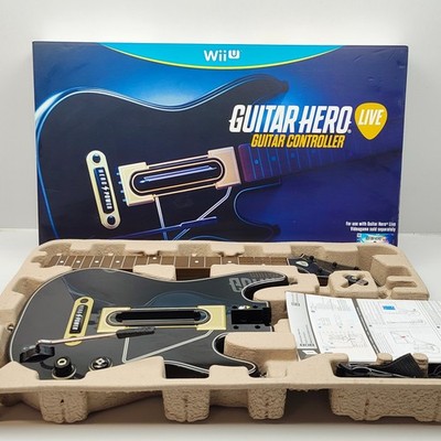 Guitar Hero Live Gitarre Wii U Wireless Controller IN OVP + Gurt | Activision