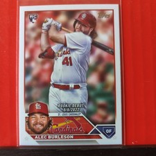 2023 Topps Update - #US99 Alec Burleson Rookie Debut St Louis Cardinals (RC)