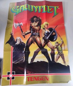 NES Nintendo - Gauntlet Tengen CIB Complete in Box w/ Manual & Poster  Authentic