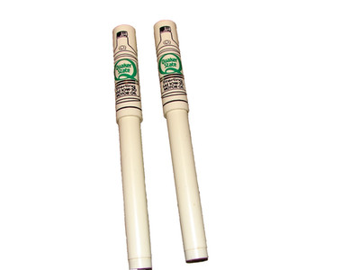 (2) Vintage Advertising Quaker State Sterling Oil Marker Pens Writing Intruments