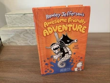 Awesome Friendly Adventure Jeff Kinney SIGNED COPY damaged