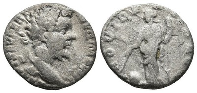 Roman Provincial Silver Denarius - Laodicea ad Mare 193-211 AD Septimius Severus