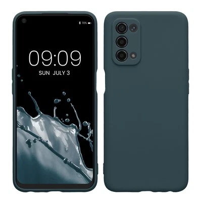 KWMOBILE Hülle kompatibel mit Oppo A74 5G A54 5G Handyhülle Silikon Handy Case