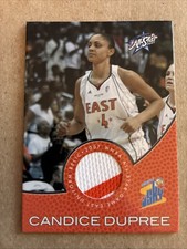 2008 Rittenhouse WNBA AS10 Candice Dupree 2007 All-Star Uniform Patch 433/444