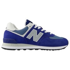 Mens New Balance 574 Navy/ White Athletic Shoes