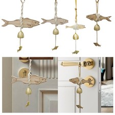 Pesce di legno, decorazione da parete vintage, decorazione per la casa a tema