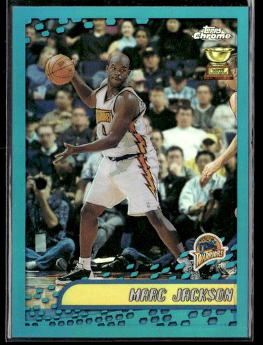 2001 Topps Chrome Marc Jackson #74 card