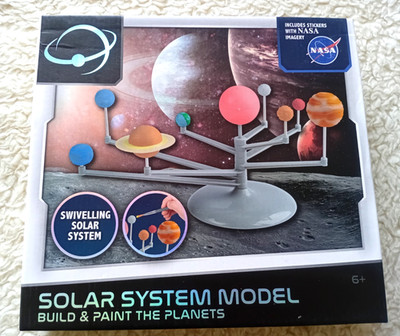 Sonnensystem Modell - Bauen & Malen der Planeten Kreatives Lernset NASA 