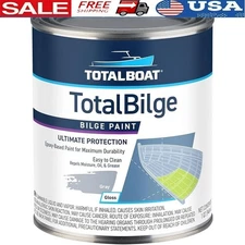 Waterproof Bilge Paint Epoxy Marine Coating High-Gloss Durable Easy Clean New