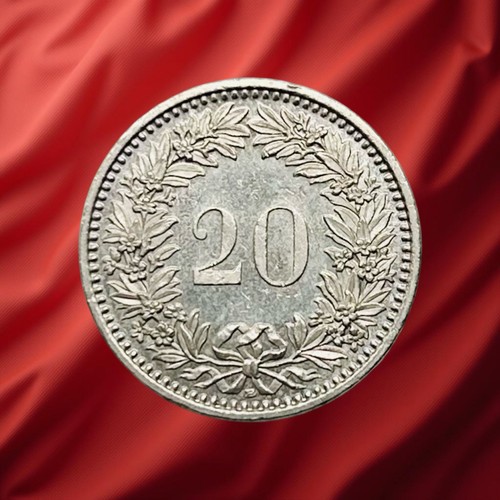 2008 B Switzerland 20 Rappen - Combined Ship - Picture 2 of 2