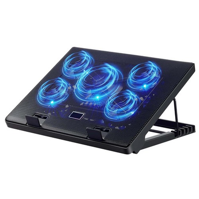 #ad Laptop Cooling Pad For 11 17quot; inch Laptop Dual USB Fan Cooler Stand 5 Quiet Fans $24.99