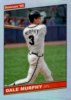 2020 Donruss Optic #R86-23 Dale Murphy Retro 1986