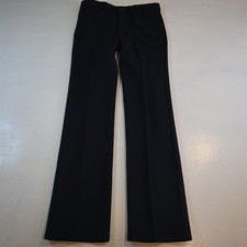 Vtg Deadstock Levis 34x34 Navy Blue 517 Bootcut 5 Pocket Mens Pants