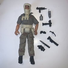 Hasbro GI Joe Jeep Desert Patrol Desert Tempest  1:6 Scale Figure 1997 Vintage