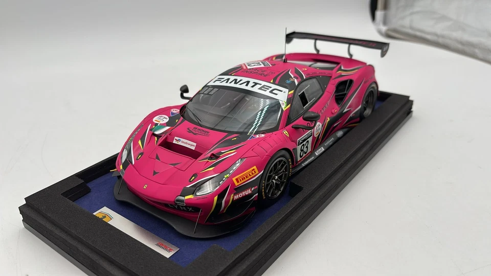 LS18RC019 Looksmart Ferrari 488 GT3 Iron Lynx 24h SPA 2022 1/18 - Immagine 2 di 4