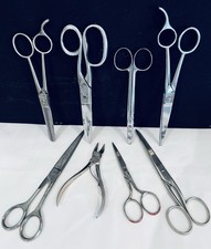 Vtg Scissors Lot Of 8 Variety, Germany, England, USA