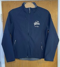 Planet Hollywood Las Vegas Navy Blue Soft Shell Jacket Embroidered Size 2XL