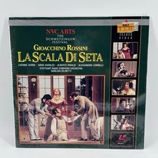 ROSSINI - LA SCALA DI SETA - GIANLUIGI GELMETTI LASERDISC [NEW SEALED] LD