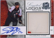 2008-09 Upper Deck The Cup Limited Logos Simon Gagne #27/50
