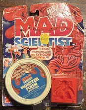 1986 Mattel Mad Scientist Monster Flesh Compound Eye-Gore Monster Opened