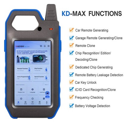 NEW KEYDIY KD-MAX Key Tool & Remote Generator Plus KD-MATE Smart Key Progarmming