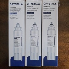 Filtro de agua para refrigerador CRYSTALA CF14 repuesto LG LT800P ADQ73613401 paquete de 3