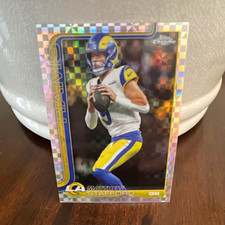 Matthew Stafford [X-Fractor Pink] #169 Prices | 2025 Topps Chrome