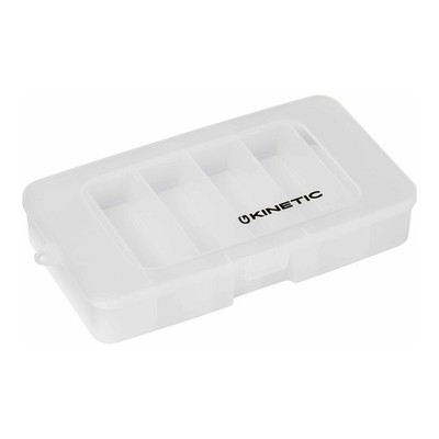 Kinetic Crystal Box 11.2x8x3cm Clear - Angelbox, Kleinteilebox, Tacklebox, Box