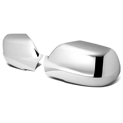 For Jeep Grand Cherokee 2005-2010 Chrome Add-on Side Mirror Cover Trim Caps ABS - Picture 5 of 7