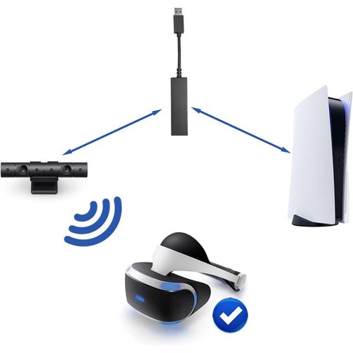 PS4 Camera Adapter for Using PSVR on PS5 Console USB 3.0 Converter Adaptor Cable - Picture 3 of 8