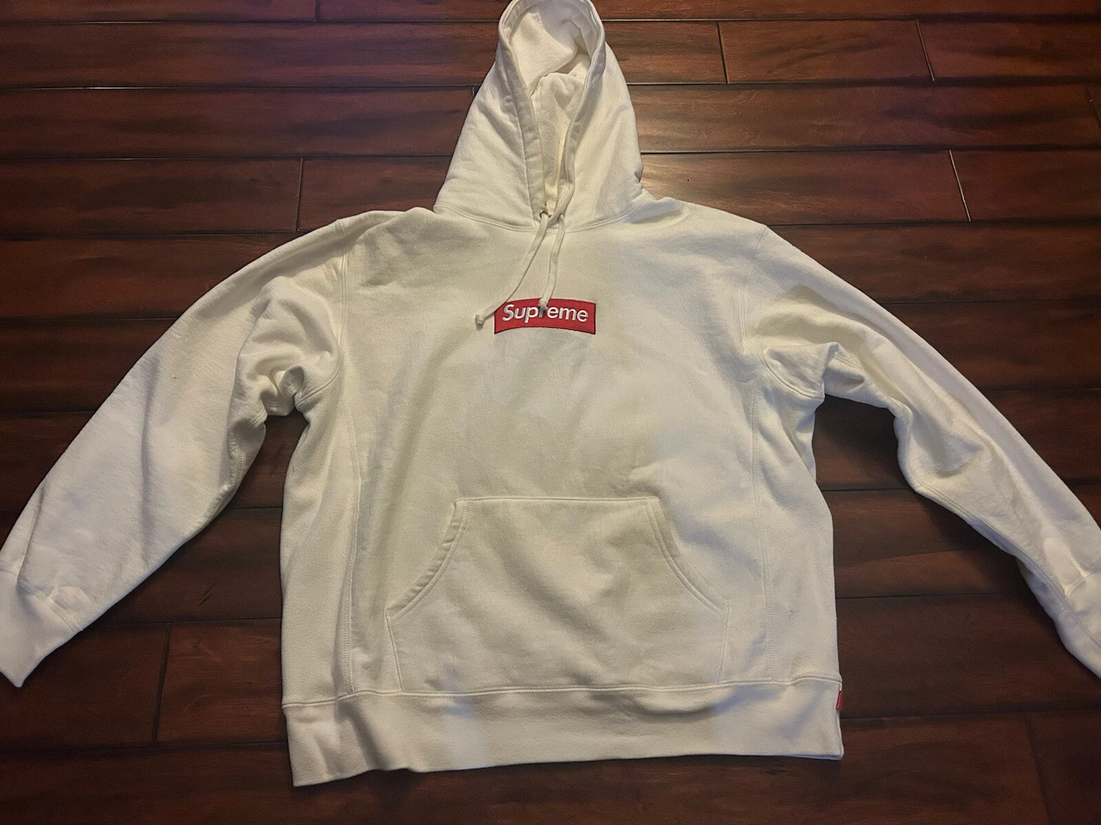 Sweat à capuche logo Supreme Box FW21 grand
