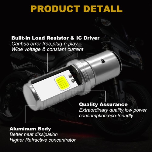 Faros LED para KTM 125 250 350 450 500 530 690 SX SXF XCW XC BA20D S2 - Imagen 3 de 10