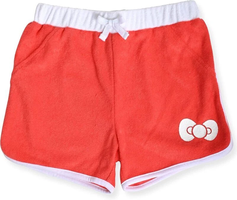 Conjunto de camiseta y corto de moda de 2 piezas de Hello Kitty para niñas talla 3T 4T 5/6 6X 7 8/10 12 Foto 3 de 3