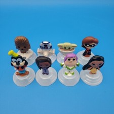 McDonald's 100 Years Of Magic Disney Toys 2023 Mixed Lot Of 8 Figures