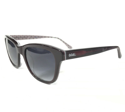 George Gina & Lucy Sunglasses SEYELIEB! COL.005 Clear Purple Green Cat Eye 135