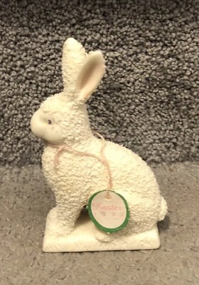 Department 56 Easter Bunny Rabbit 4  Hand Painted Porcelain Figurine 1992