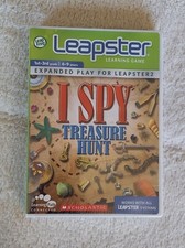 New "I Spy Treasure Hunt" Leapster Leap Frog Learning Game 1st-3rd Grade Age 6-9