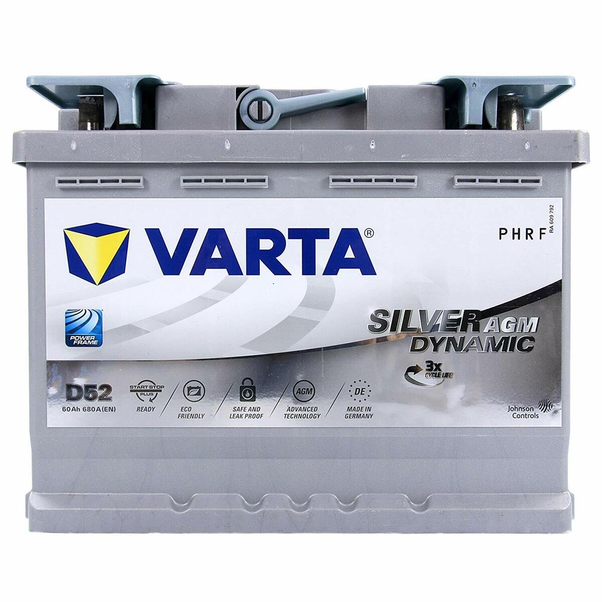 Autobatterie Batterie varta VARTA Varta 12v 74ah 680A wie neu