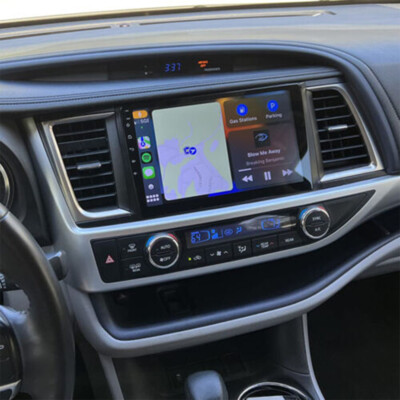 CarPlay Android Car Radio Stereo GPS Navi Wifi For Toyota Highlander 2014-2019