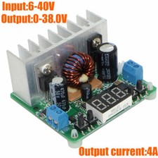 DC-DC Adjustable Step-down Module Integrated Voltmeter 8A Regulated Power Supply
